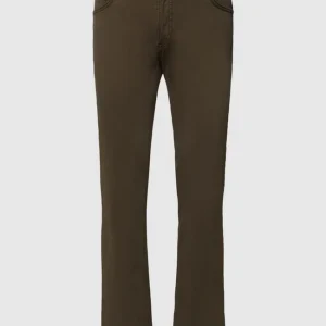 Brax Straight Fit Chino Mit Label-Detail Modell ‘Cadiz’ – Khaki 9