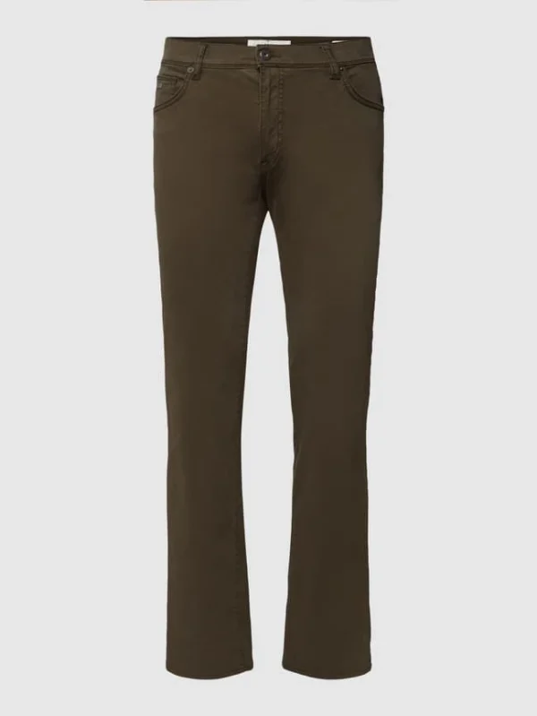 Brax Straight Fit Chino Mit Label-Detail Modell ‘Cadiz’ – Khaki 3