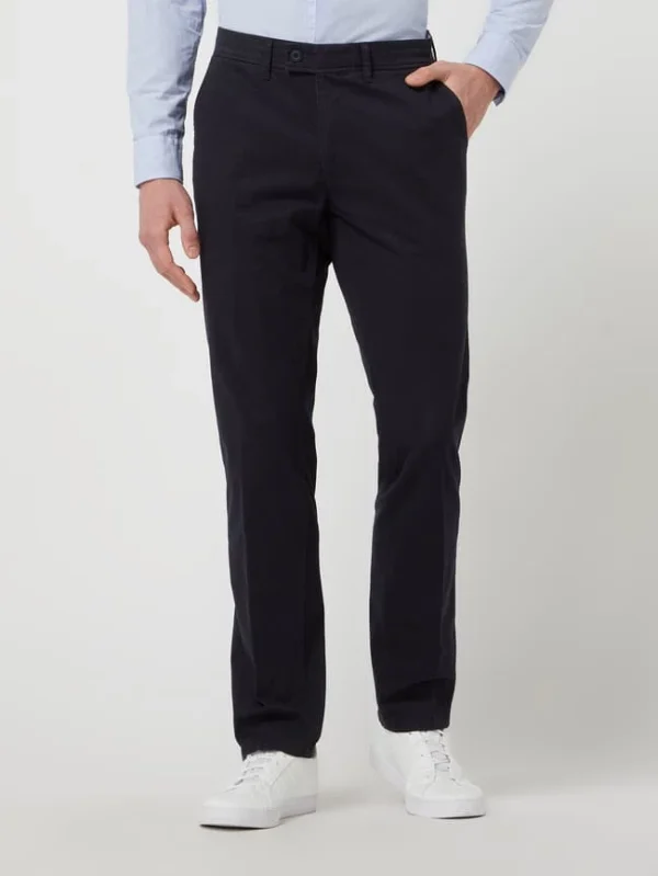 Brax Chino Mit Stretch-Anteil Modell ‘Evans’ – Marineblau 5