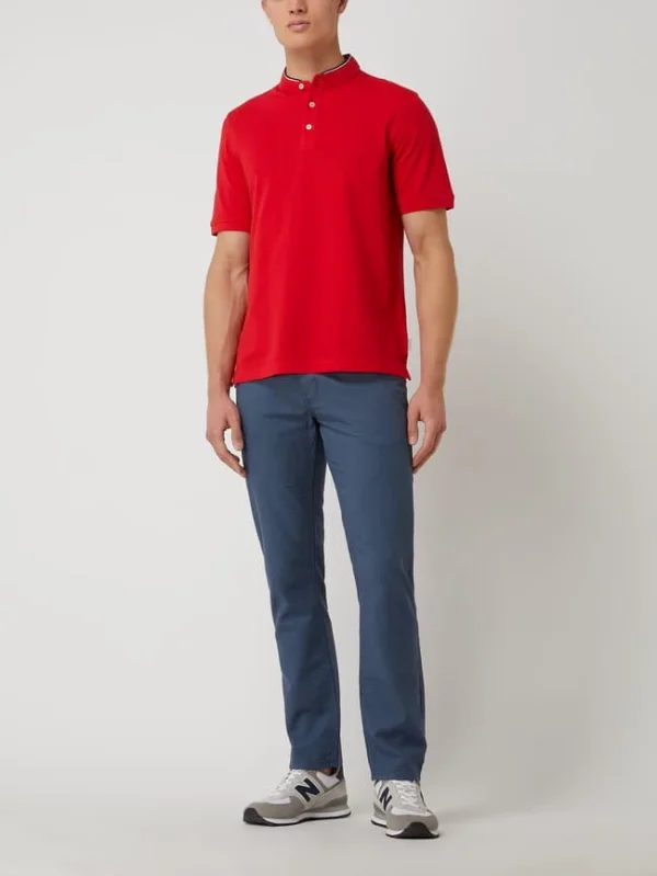 Montego Regular Fit Hose Mit Stretch-Anteil – Blau 1