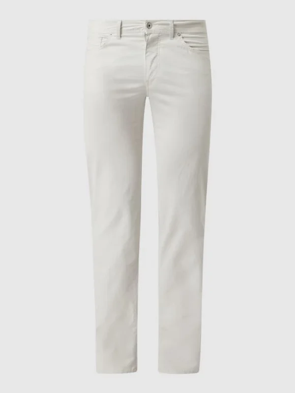 Brax Straight Fit Chino Mit Allover-Muster Modell ‘CADIZ’ – Sand 3