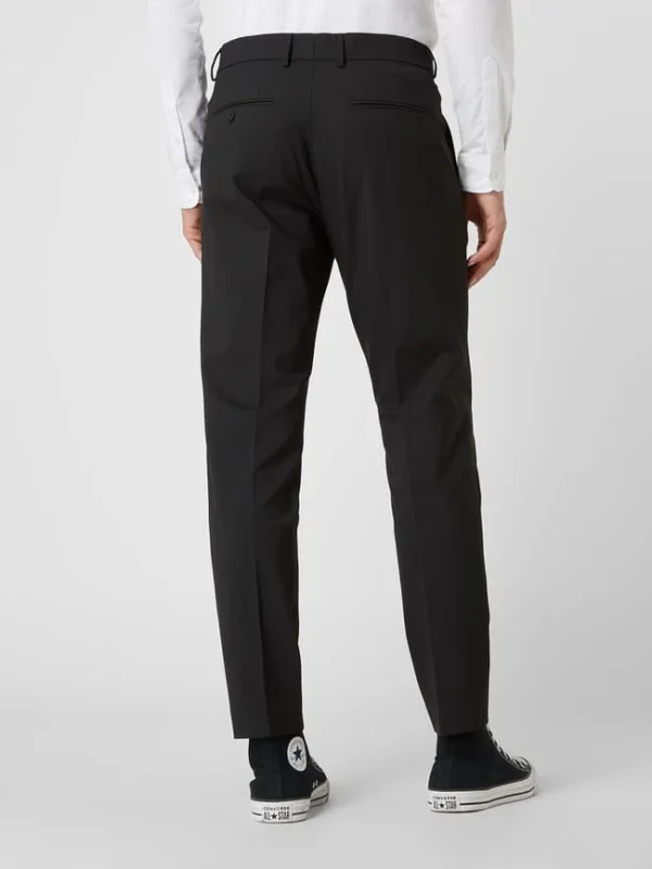 Selected Homme Slim Fit Anzughose Mit Stretch-Anteil Modell ‘Josh’ – Schwarz 6
