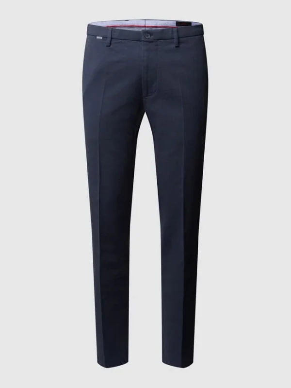 Cinque Slim Fit Stoffhose Mit Stretch-Anteil Modell ‘CiBrody’ – Dunkelblau Meliert 3