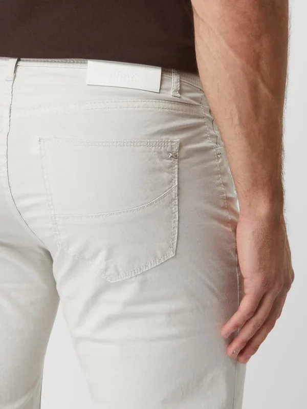 Brax Straight Fit Chino Mit Allover-Muster Modell ‘CADIZ’ – Sand 4