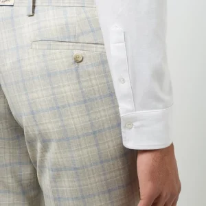 CG – Club Of Gents Slim Fit Anzughose Aus Schurwolle – ‘Savile Row’ – Hellgrau 11