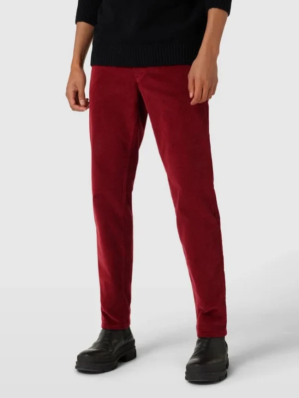 Brax Cordhose In 5-Pocket-Design Modell ‘Cadiz’ – Rot 5
