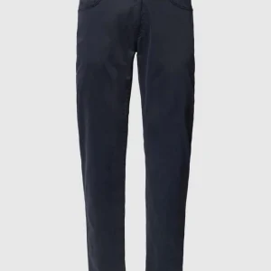 Brax Hose Mit Label-Patch Modell ‘Cadiz’ – Marineblau 9