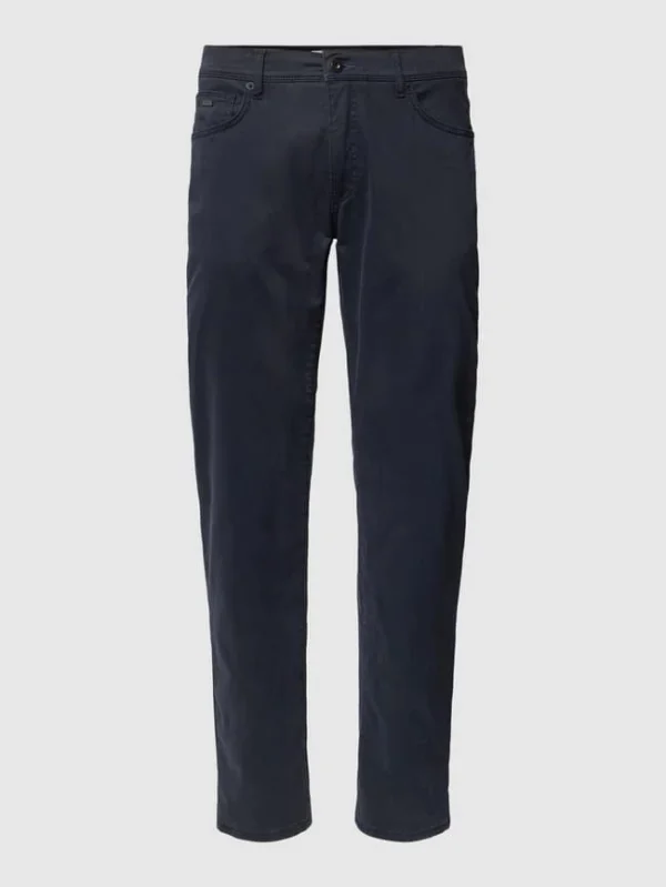 Brax Hose Mit Label-Patch Modell ‘Cadiz’ – Marineblau 3
