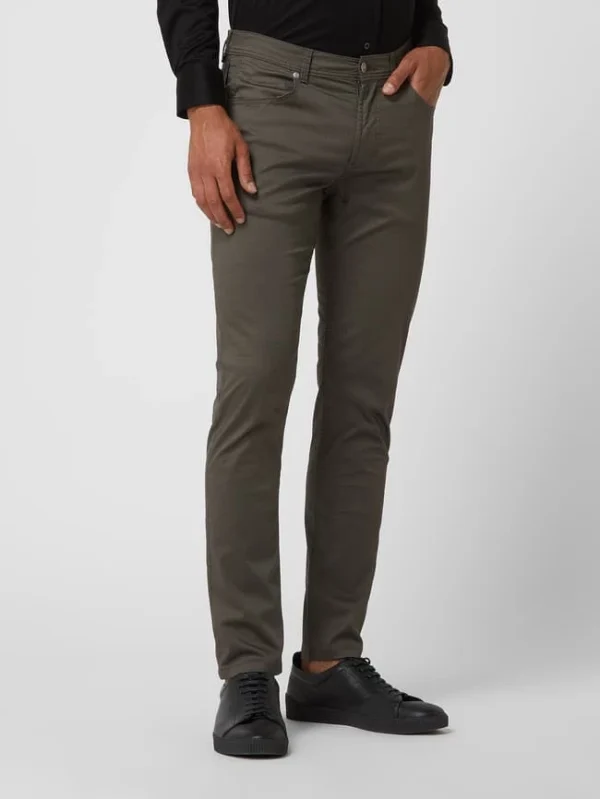 Christian Berg Men Regular Fit Hose Mit Stretch-Anteil – Olivgrün 5