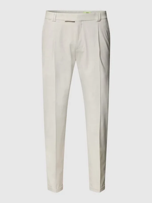 Cinque Bundfaltenhose Mit Schurwolle – Stein 3
