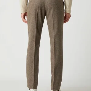 Tiger Of Sweden Slim Fit Anzughose Aus Wollmischung Modell ‘Tordon’ – Beige 15