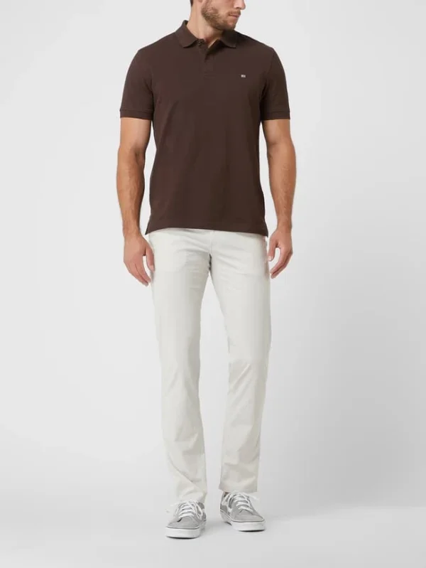 Brax Straight Fit Chino Mit Allover-Muster Modell ‘CADIZ’ – Sand 1