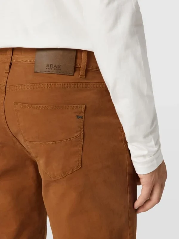 Brax Straight Fit Chino Mit Label-Detail Modell ‘Cadiz’ – Camel 4