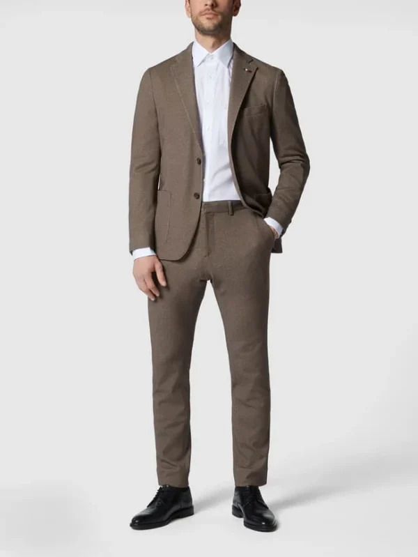 Tommy Hilfiger Slim Fit Anzughose Mit Stretch-Anteil – Beige 1