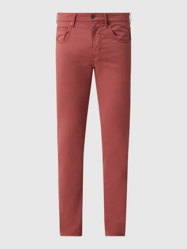 Baldessarini Slim Fit Hose Mit Stretch-Anteil – Rot 3