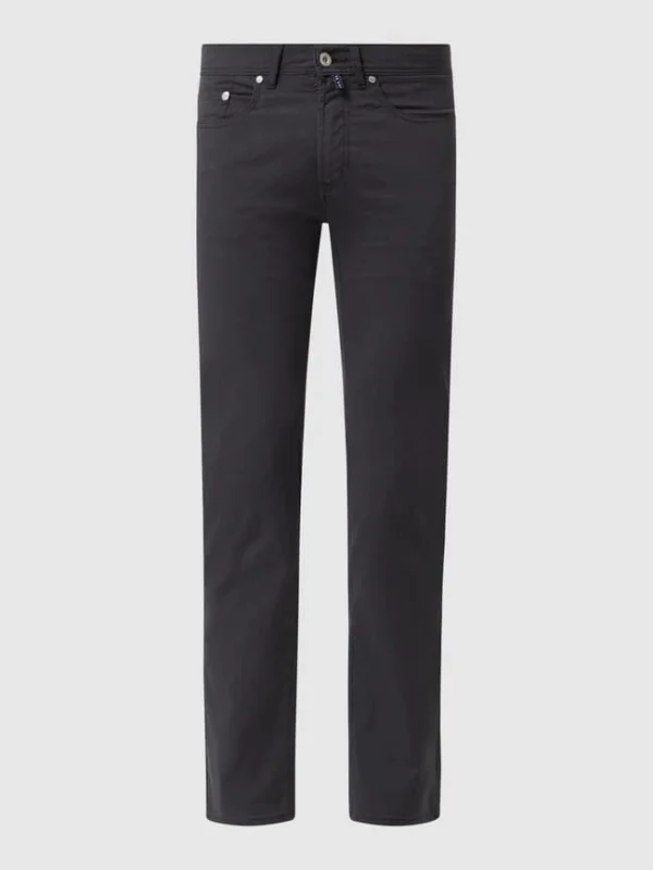 Pierre Cardin Fitted Hose Mit Stretch-Anteil Modell ‘Lyon’ – Anthrazit 3