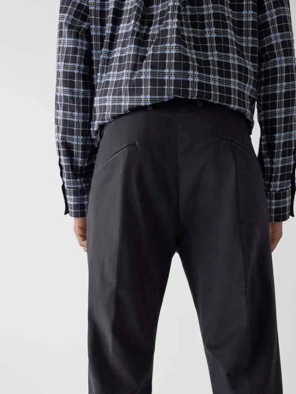 Stylebop Bundfaltenhose Im Straight Fit – Marineblau 7