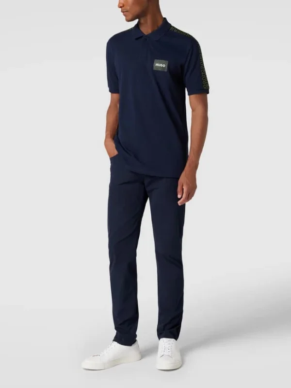 BOSS Slim Fit Stretchhose Modell ‘Delaware’ – Marineblau 1