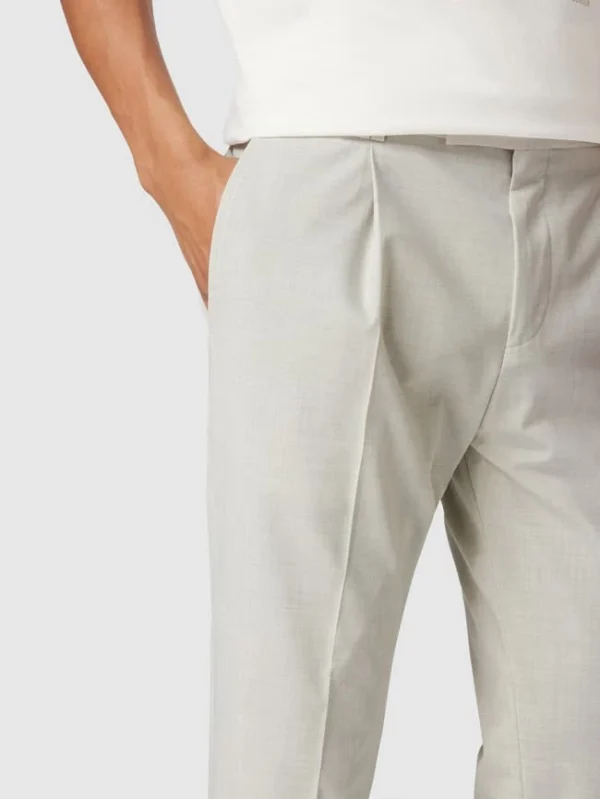 Cinque Bundfaltenhose Mit Schurwolle – Stein 4