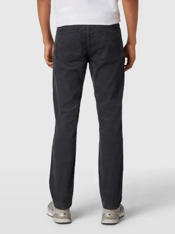 Christian Berg Men Cordhose Mit Stretch-Anteil – Dunkelgrau 6