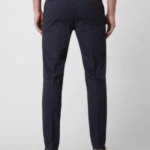 MOS MOSH Slim Fit Chino Mit Stretch-Anteil Modell ‘Jamie’ – Marineblau 15