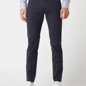 Pierre Cardin Slim Fit Hose Mit Hohem Stretch-Anteil Modell ‘Antibes’ – ‘Futureflex’ – Marineblau 13