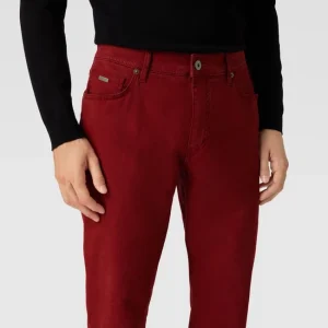 Brax Straight Fit Chino Mit Label-Detail Modell ‘Cadiz’ – Rot 11