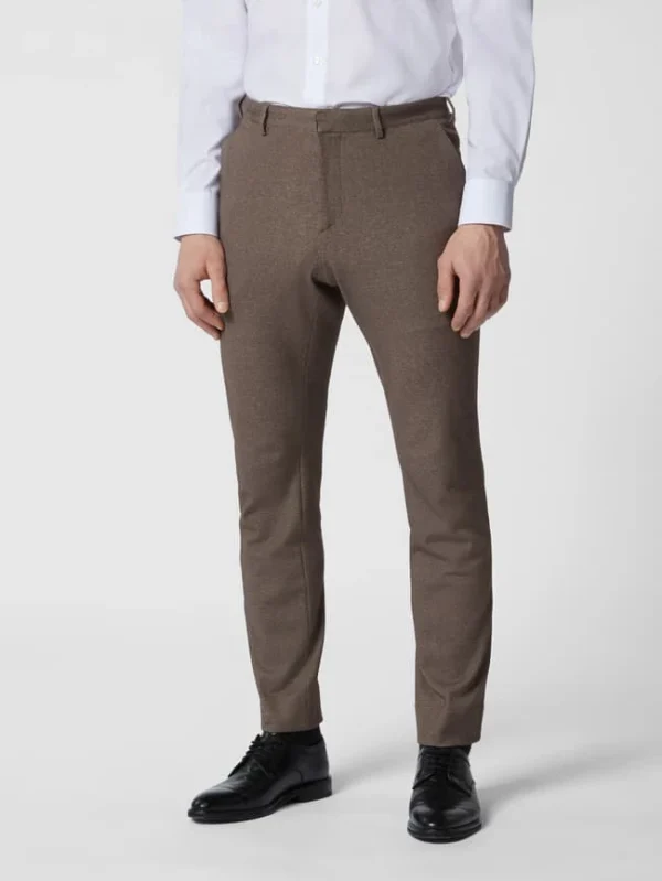 Tommy Hilfiger Slim Fit Anzughose Mit Stretch-Anteil – Beige 5