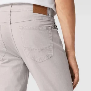 Christian Berg Men Hose Im 5-Pocket-Design – Hellbraun 11