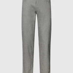 Brax Hose Mit Label-Patch Modell ‘Cadiz’ – Hellgrau 9