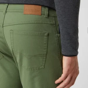 Christian Berg Men Chino Mit Stretch-Anteil – Apfelgrün 11