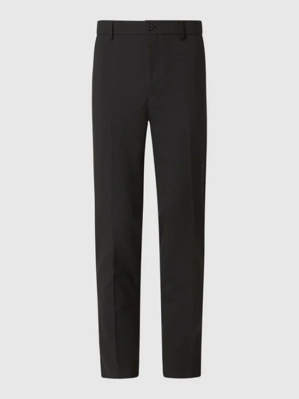 Selected Homme Slim Fit Anzughose Mit Stretch-Anteil Modell ‘Josh’ – Schwarz 3