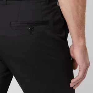 MOS MOSH Slim Fit Chino Mit Stretch-Anteil Modell ‘Jamie’ – Schwarz 11