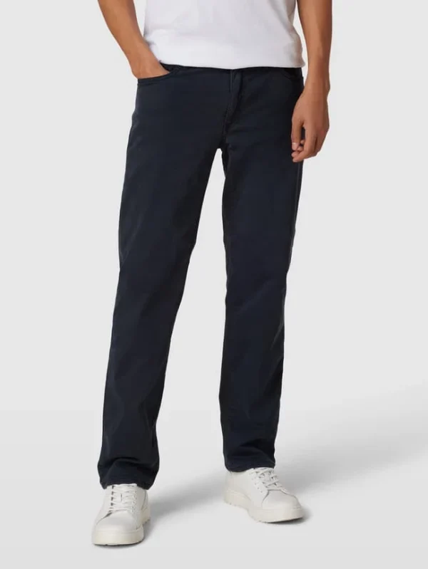 Brax Hose Mit Label-Patch Modell ‘Cadiz’ – Marineblau 5