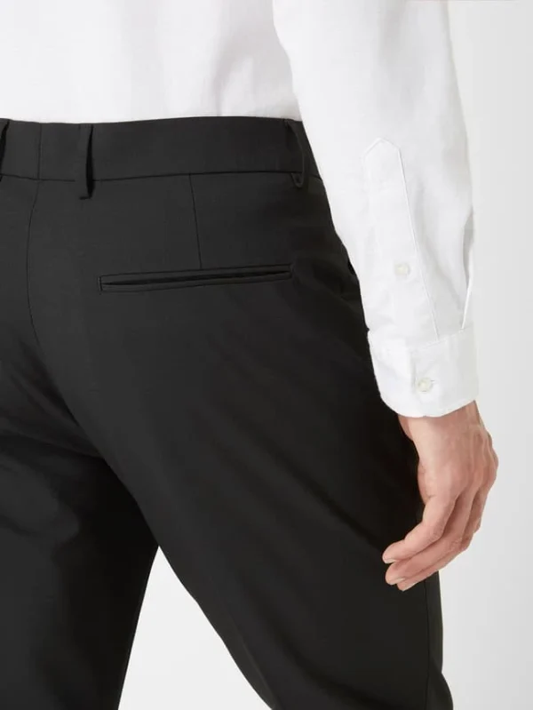 Selected Homme Slim Fit Anzughose Mit Stretch-Anteil Modell ‘Josh’ – Schwarz 4