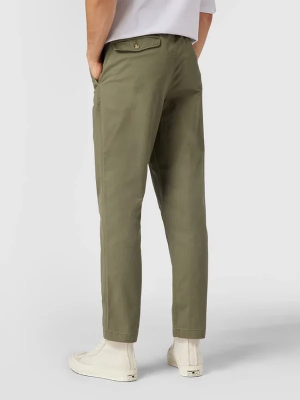 Polo Ralph Lauren Stoffhose Mit Französischen Eingrifftaschen – Olivgrün 6