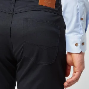 Christian Berg Men Hose In Schmaler Passform Mit Stretch-Anteil – Marineblau 11