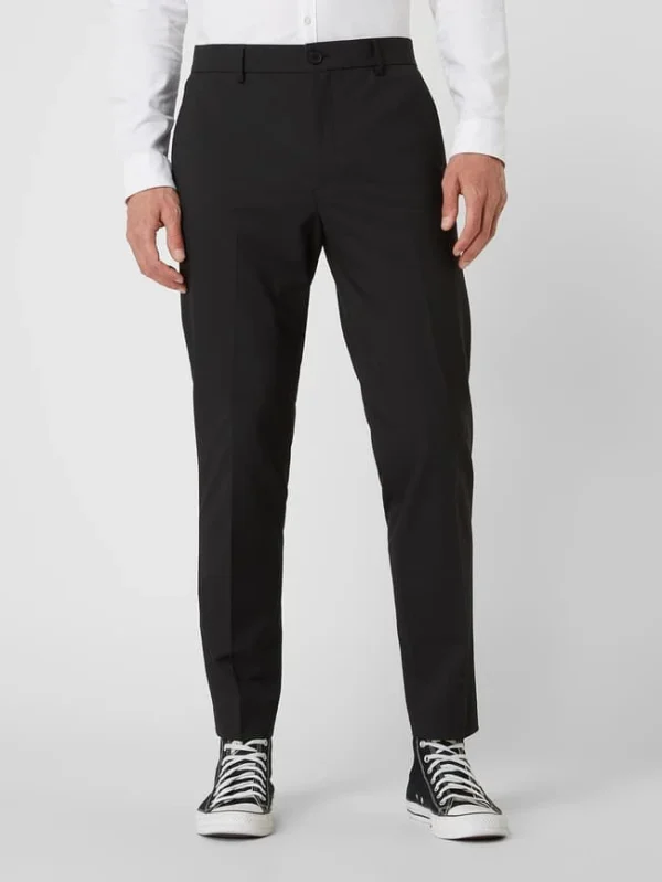 Selected Homme Slim Fit Anzughose Mit Stretch-Anteil Modell ‘Josh’ – Schwarz 5