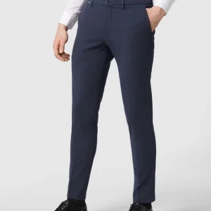 Cinque Slim Fit Stoffhose Mit Stretch-Anteil Modell ‘CiBrody’ – Dunkelblau Meliert 13