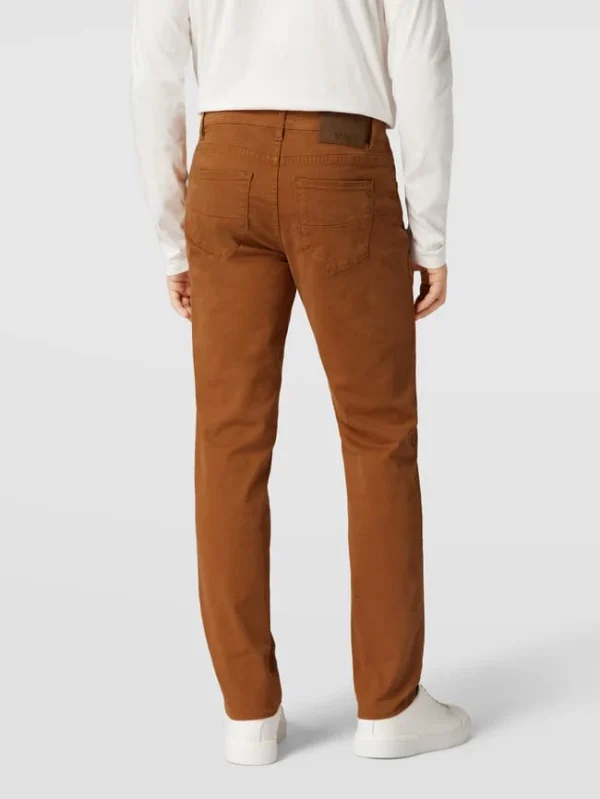 Brax Straight Fit Chino Mit Label-Detail Modell ‘Cadiz’ – Camel 6
