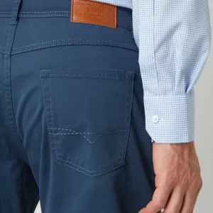 Christian Berg Men Hose In Gerader Passform Mit Stretch-Anteil – Royalblau 11