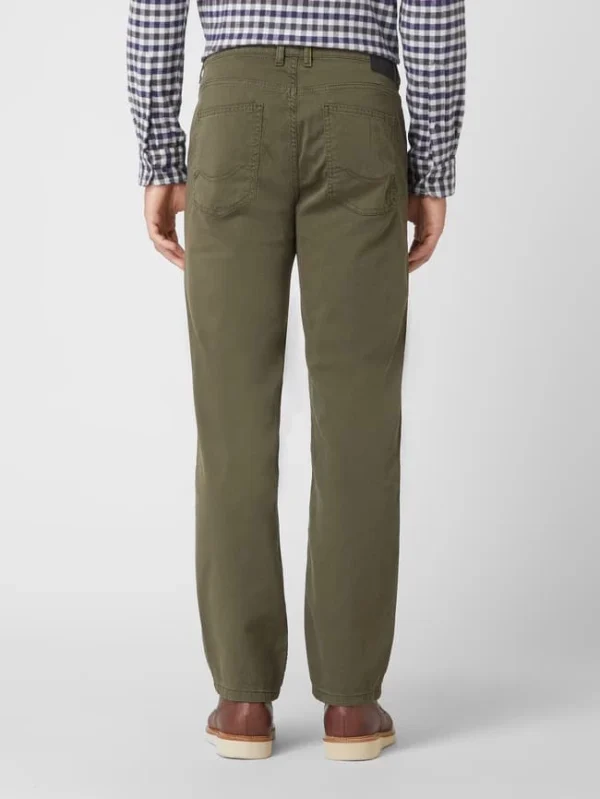 Camel Active Regular Fit Hose Mit Stretch-Anteil Modell ‘Houston’ – Olivgrün 6