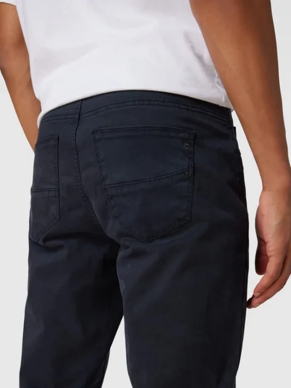 Brax Hose Mit Label-Patch Modell ‘Cadiz’ – Marineblau 4