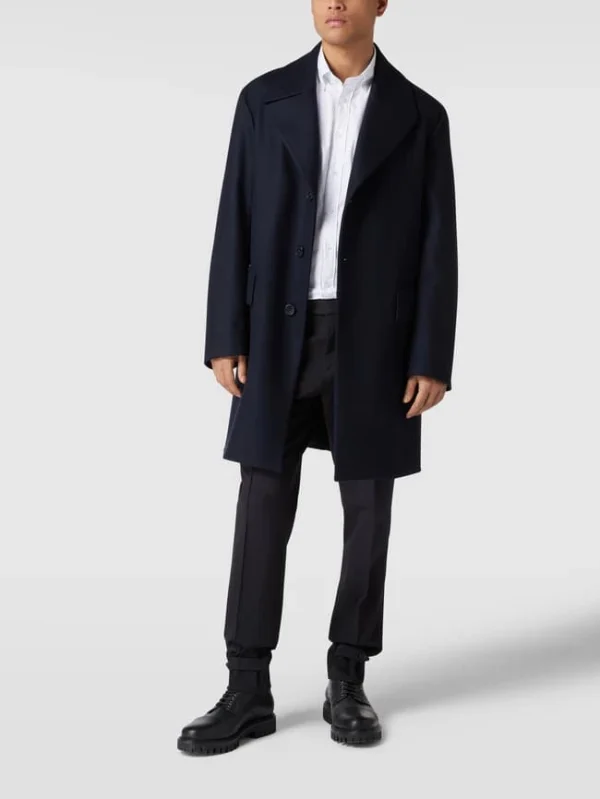 Tommy Hilfiger Anzughose Aus Viskose-Mix – Marineblau 1