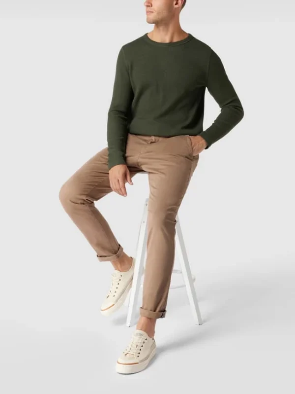 JOOP! Jeans Modern Fit Chino Mit Stretch-Anteil Modell ‘Matthew’ – Beige 1