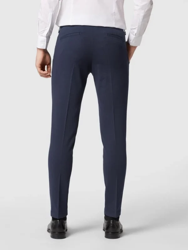 Cinque Slim Fit Stoffhose Mit Stretch-Anteil Modell ‘CiBrody’ – Dunkelblau Meliert 6