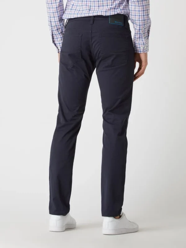 Pierre Cardin Slim Fit Hose Mit Hohem Stretch-Anteil Modell ‘Antibes’ – ‘Futureflex’ – Marineblau 6