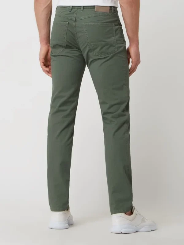 Bugatti Slim Fit Hose Mit Stretch-Anteil Modell ‘Savio’ – Olivgrün 6