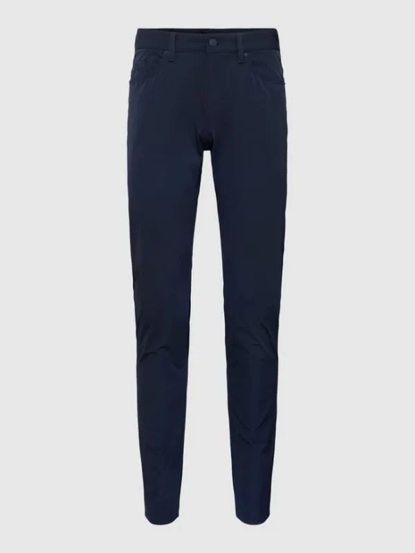 BOSS Slim Fit Stretchhose Modell ‘Delaware’ – Marineblau 3