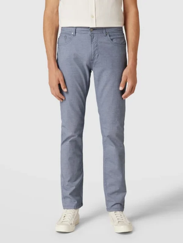 Christian Berg Men Hose Im 5-Pocket-Design – Royalblau 5